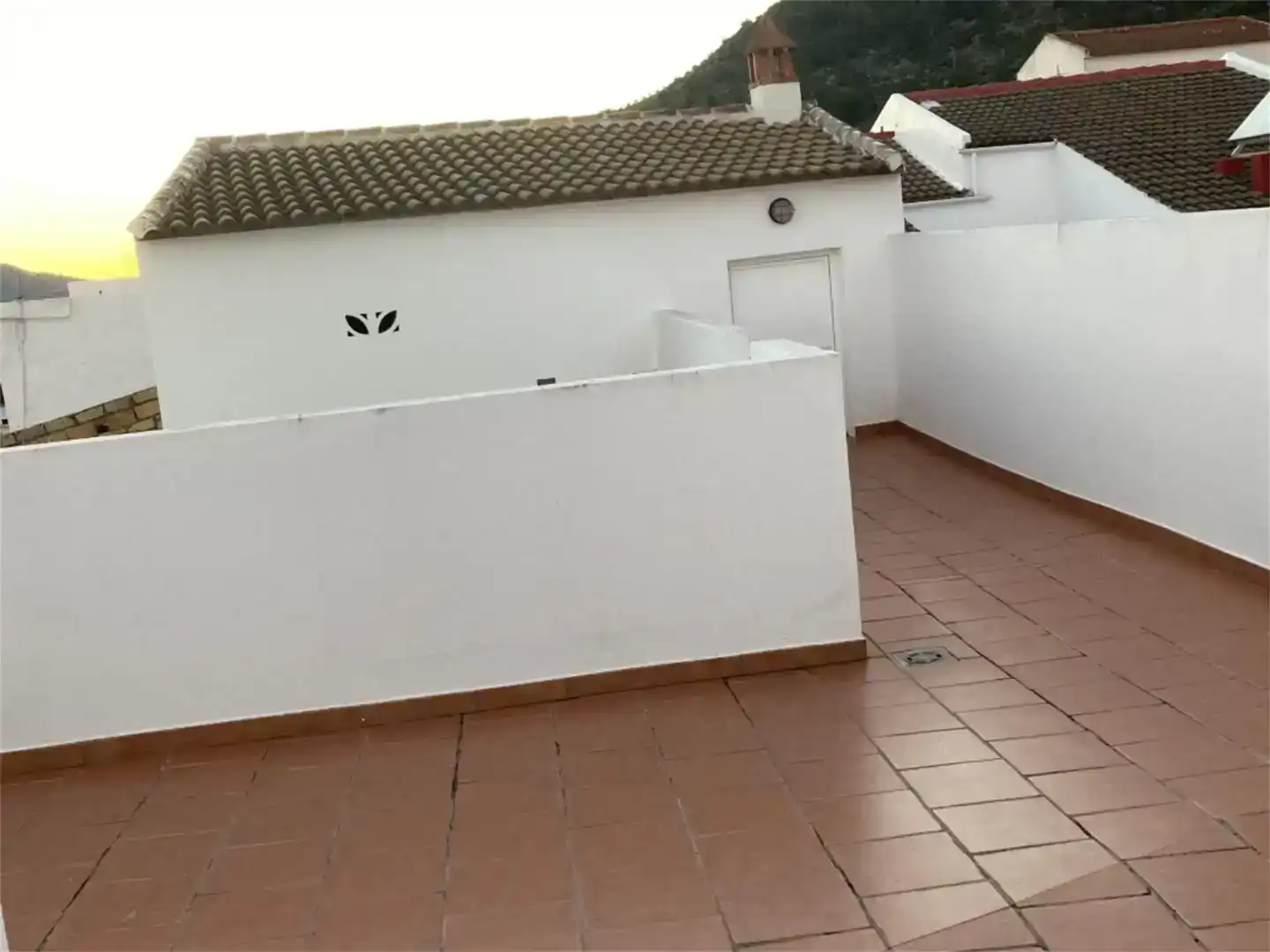 Terrassa de Casa adosada en venda en Algodonales amb Aire condicionat, Parquet i Traster