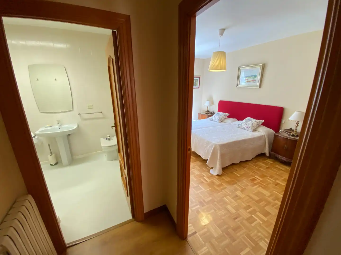Bedroom of Flat for sale in Fitero  with Heating, Parquet flooring and Terrace