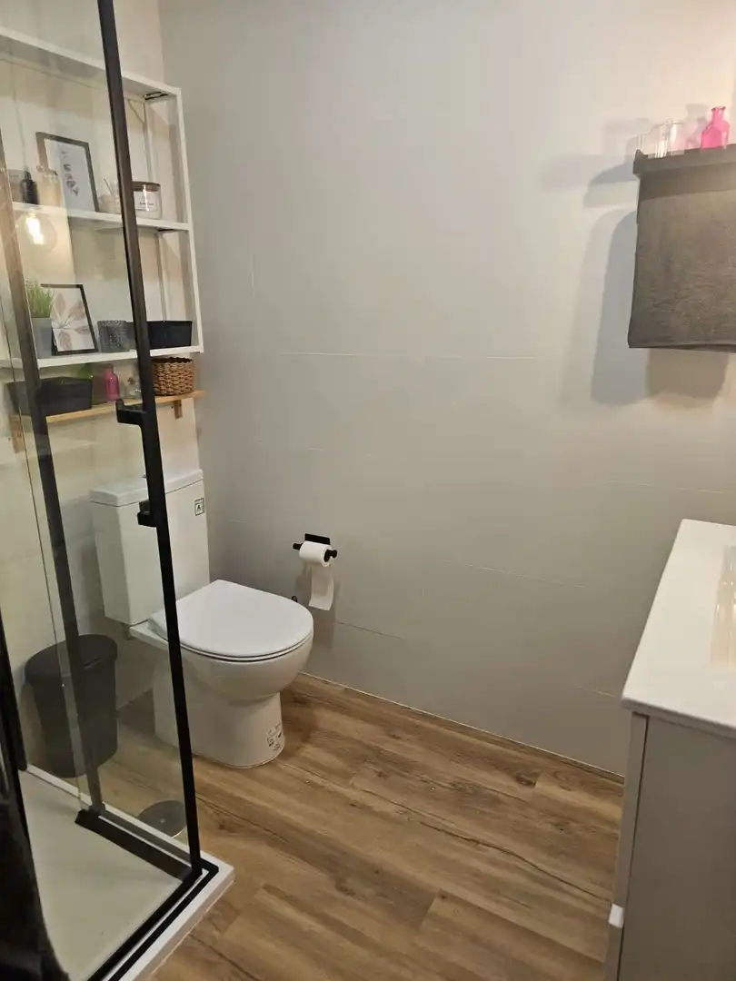 Bathroom of Study for rent in Torremolinos  with Air Conditioner, Heating and Terrace