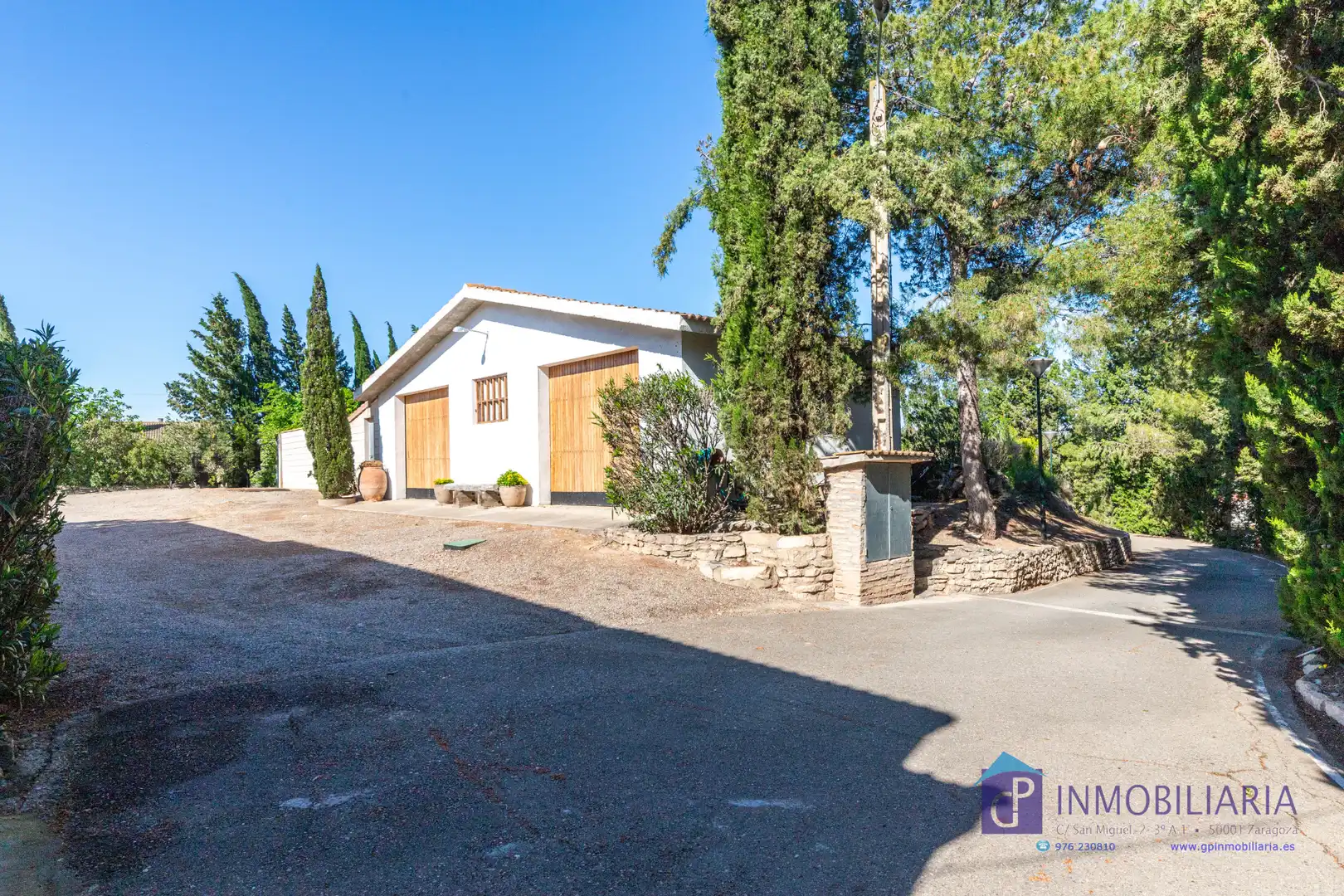 Vista exterior de Casa o chalet en venta en Quinto con Aire acondicionado, Calefacción y Jardín privado