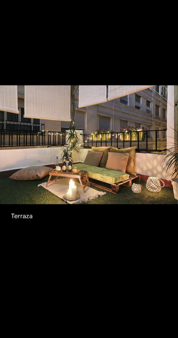 Terrace of Flat for rent in  Granada Capital  with Air Conditioner, Heating and Terrace