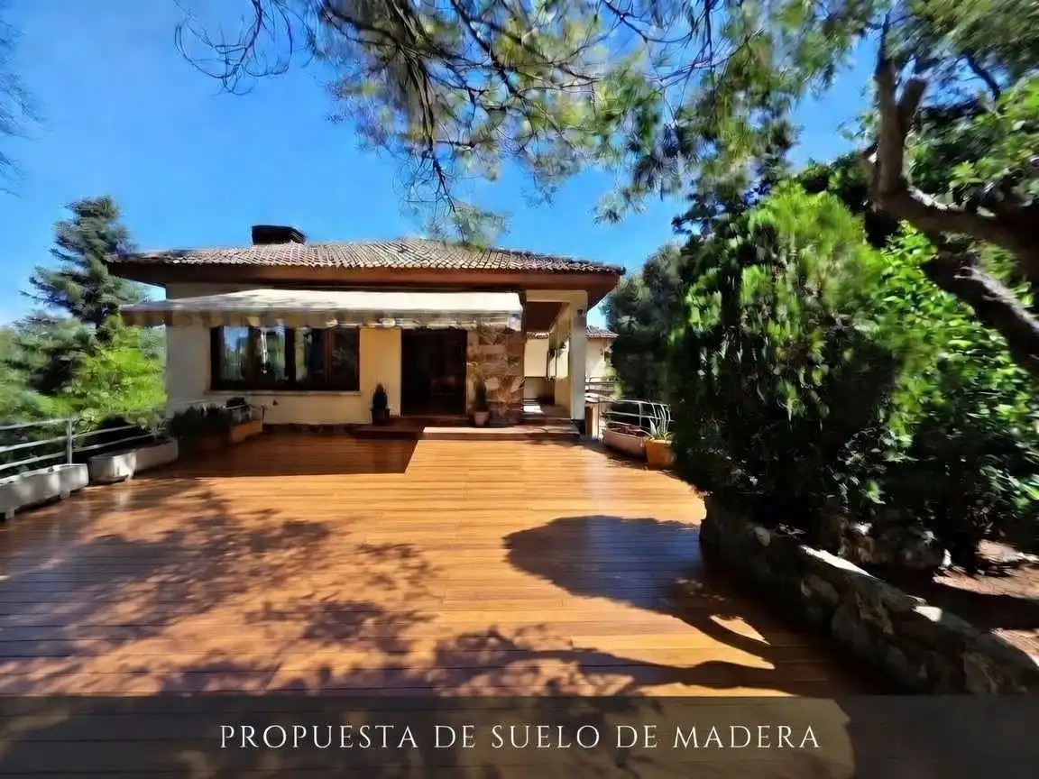 Terraza de Casa o chalet en venta en Vallirana con Calefacción, Terraza y Piscina