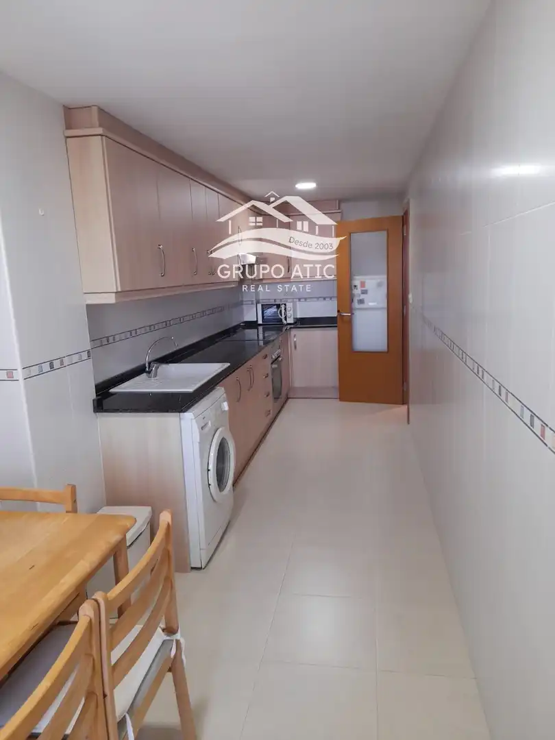 Kitchen of Flat for rent in Burriana / Borriana  with Heating, Terrace and Swimming Pool