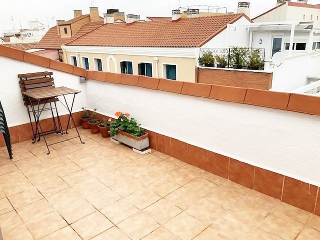 Terrace of Attic to rent in  Madrid Capital  with Air Conditioner, Terrace and Furnished
