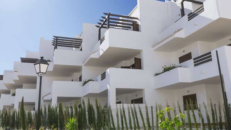 Exterior view of Houses for sale in Cuevas del Almanzora  with Community pool