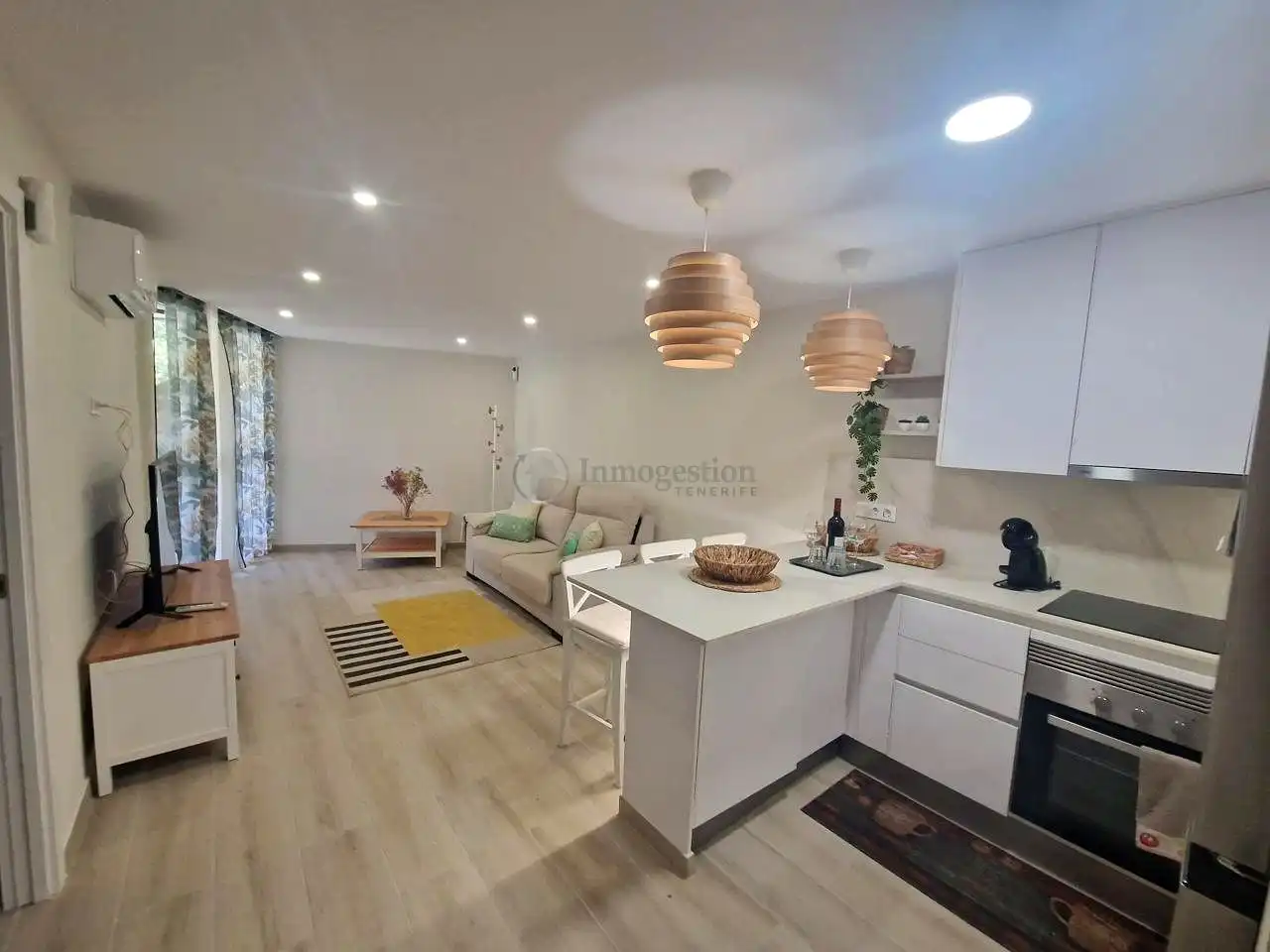 Sala de estar de Piso de alquiler en Arona con Terraza, Amueblado y Internet