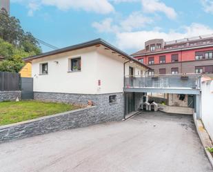 Vista exterior de Casa o xalet en venda en Mieres (Asturias) amb Terrassa