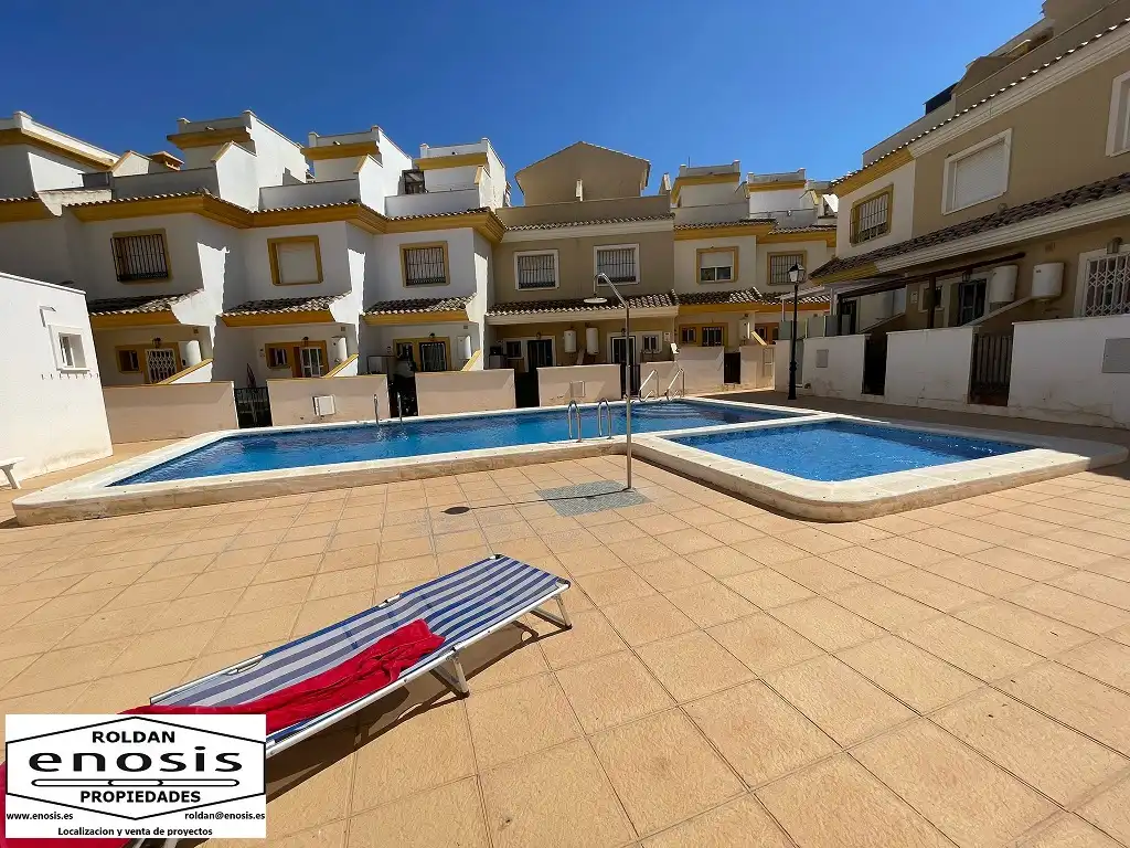 Exterior view of Detached homes for sale in Torre-Pacheco  with Air Conditioner, Swimming Pool and Furnished