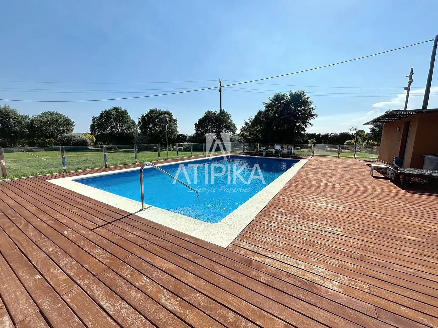 Swimming pool of Country homes for sale in La Granada  with Air Conditioner, Heating and Storage room