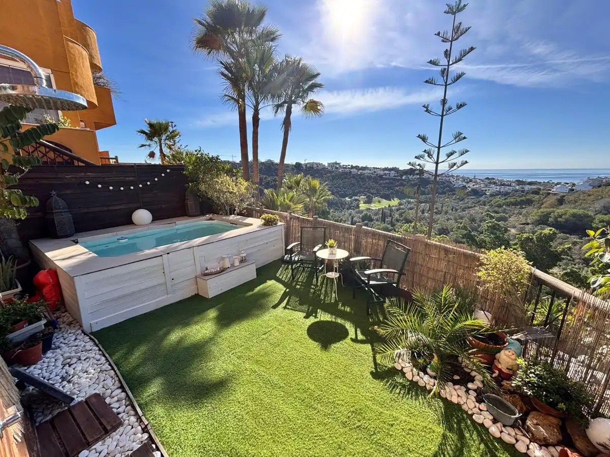 Terraza de Apartamento en venta en Marbella