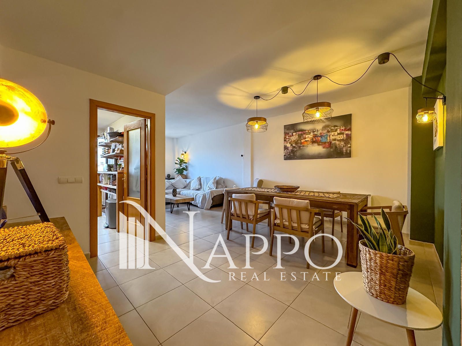 Living room of Flat for sale in Santa María del Camí  with Air Conditioner, Terrace and Storage room