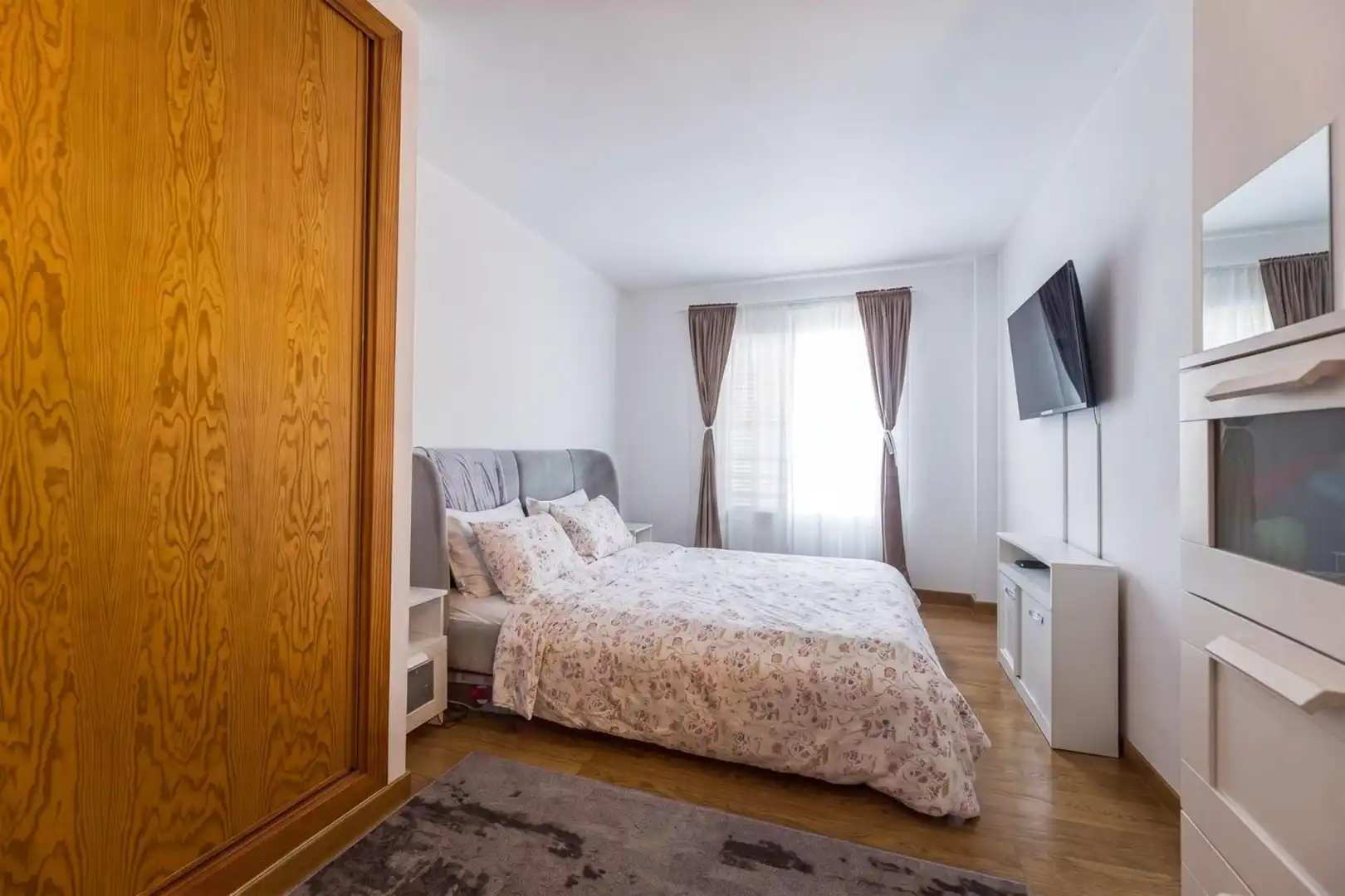 Schlafzimmer von Wohnung zum Verkauf in Llucmajor mit Klimaanlage, Heizung und Privatgarten