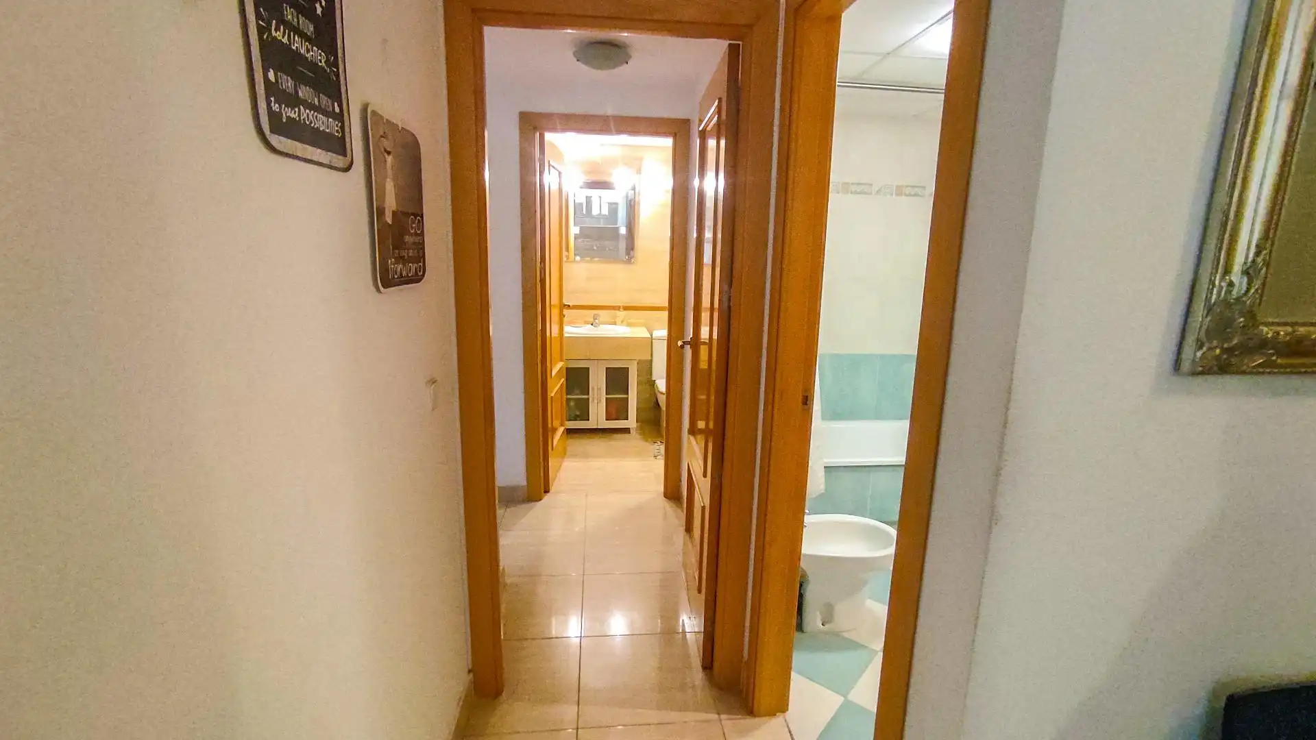Bany de Apartament en venda en Villajoyosa / La Vila Joiosa amb Aire condicionat, Moblat i Piscina comunitària