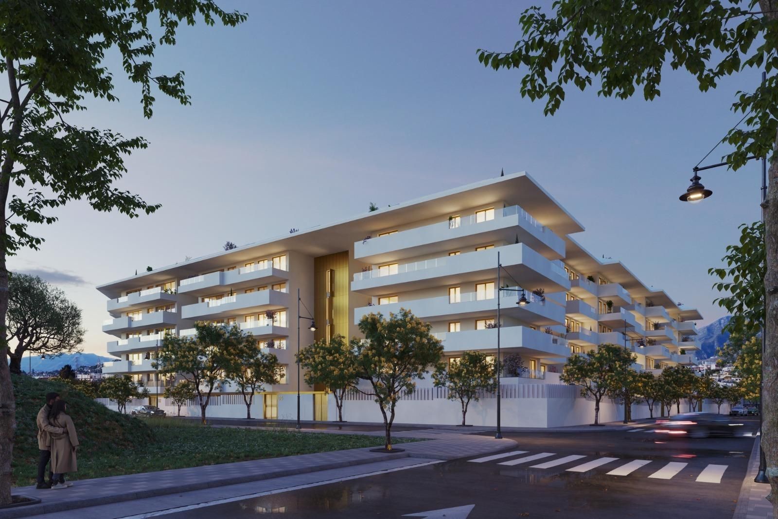Exterior view of Apartment for sale in Fuengirola  with Air Conditioner, Private garden and Terrace