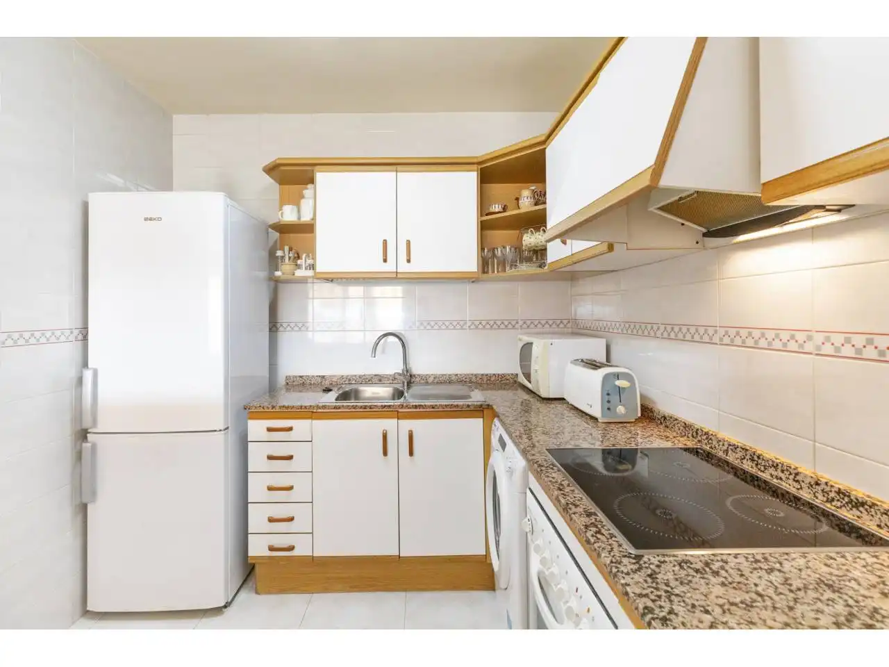 Kitchen of Flat for sale in Cambrils  with Air Conditioner, Terrace and Furnished