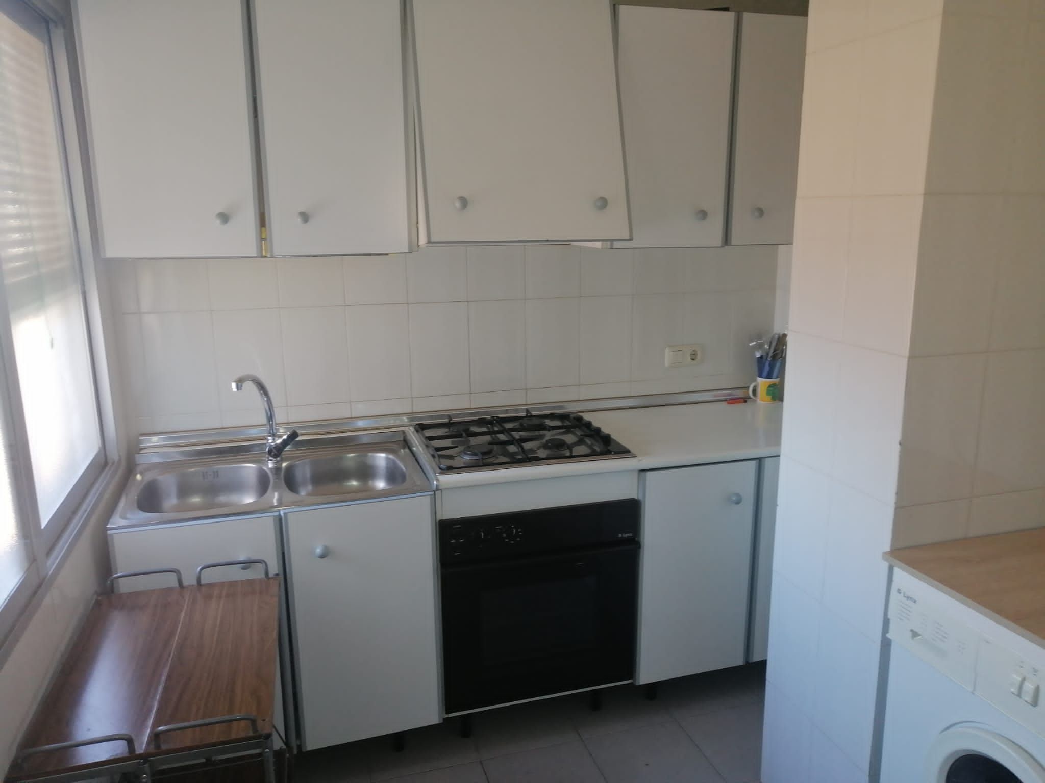 Küche von Wohnung zum verkauf in Pozuelo (Albacete) mit Klimaanlage und Abstellraum