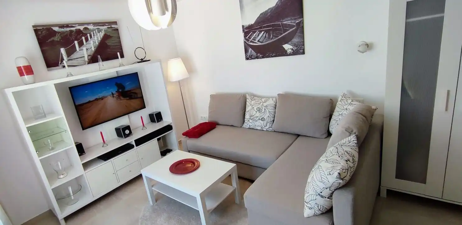 Wohnzimmer von Wohnungen zum Verkauf in Antigua mit Terrasse, Möbliert und Gemeinschaftspool