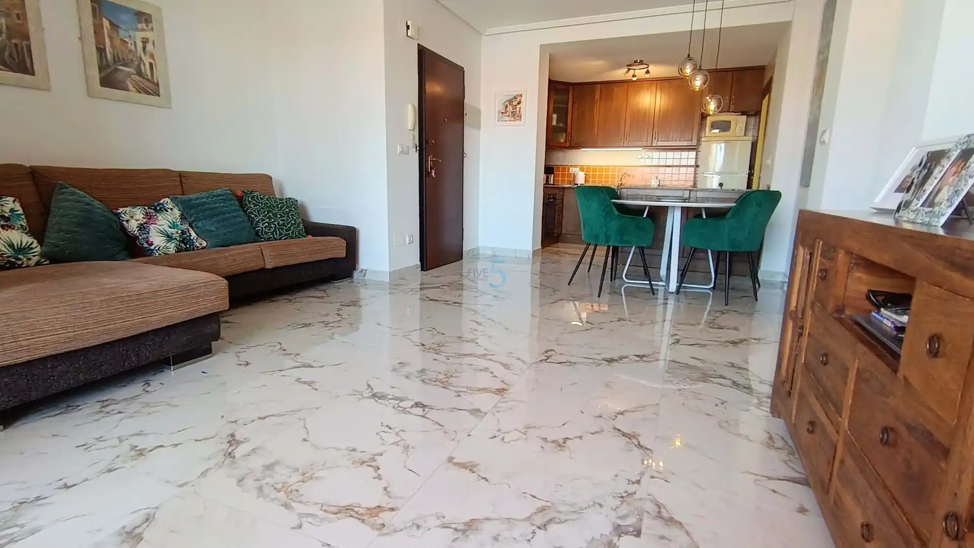 Sala de estar de Piso en venta en Torrevieja con Aire acondicionado, Calefacción y Trastero