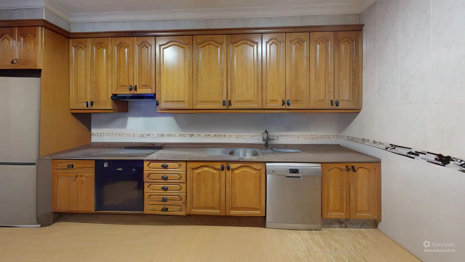 Cocina de Casa adosada en venta en Alpera con Amueblado