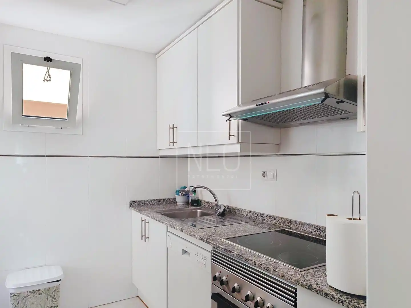 Kitchen of Flat for sale in Dénia  with Air Conditioner, Private garden and Terrace