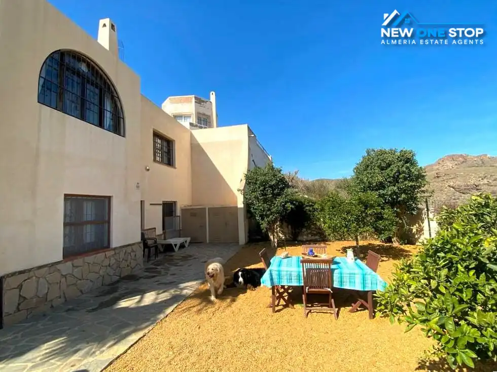 Vista exterior de Casa o chalet en venta en Mojácar con Aire acondicionado, Calefacción y Jardín privado