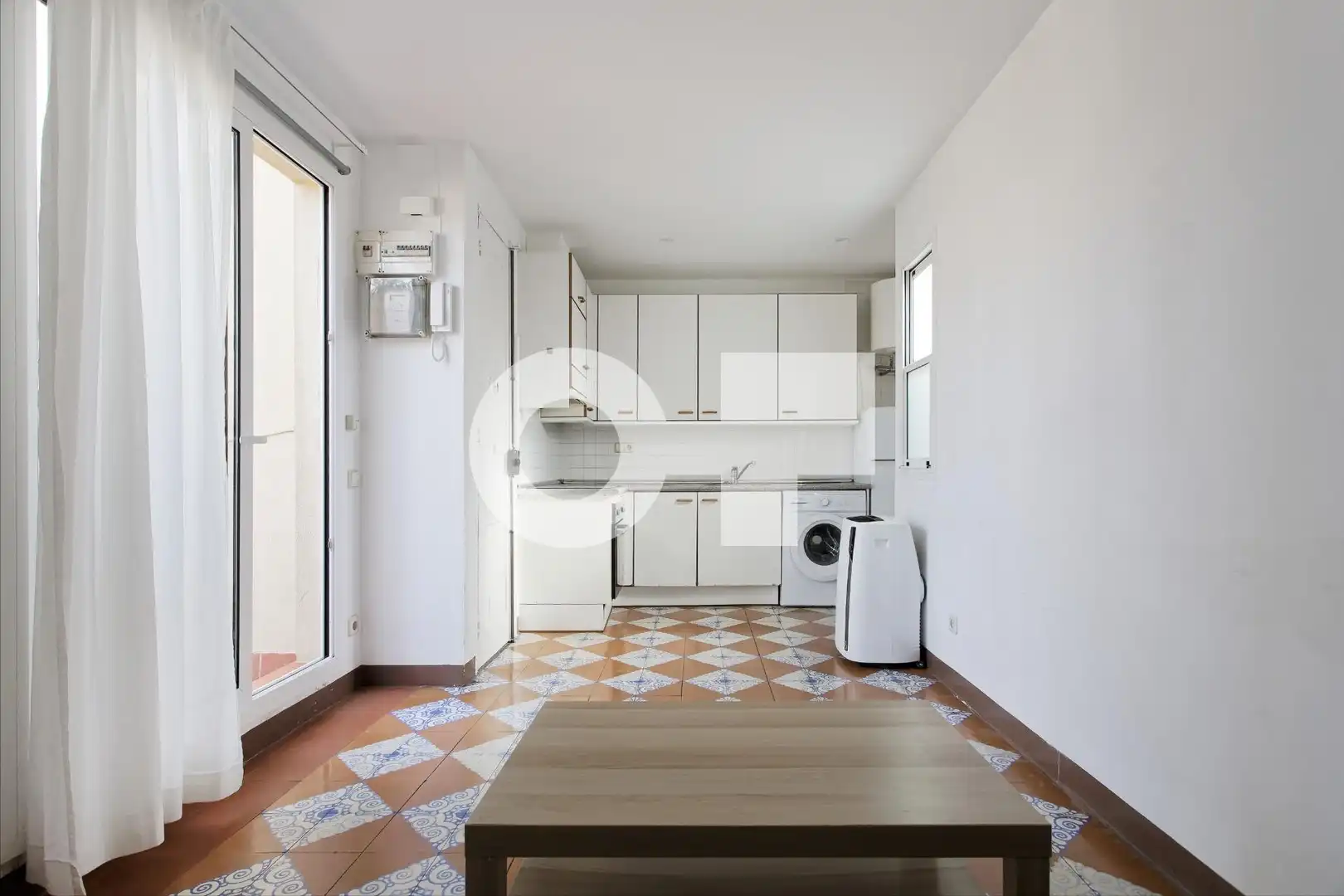 Kitchen of Attic for sale in  Barcelona Capital  with Terrace, Furnished and Alarm