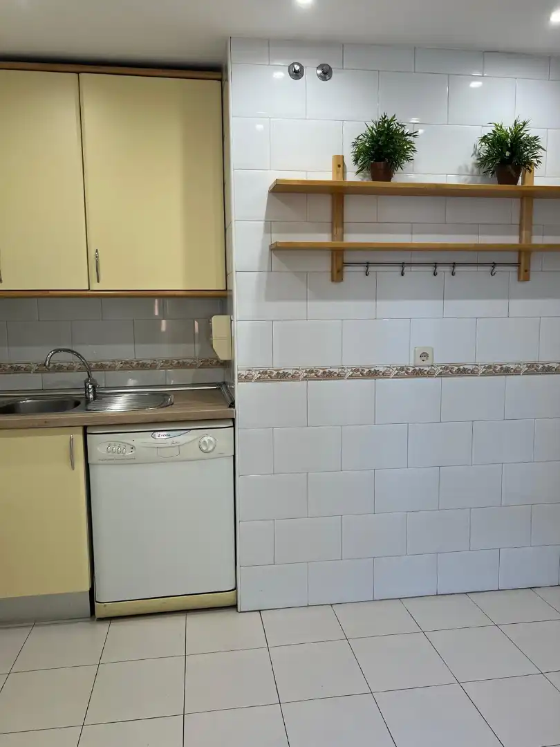 Kitchen of Flat for rent in Madrid  with Air Conditioner, Heating and Parquet flooring