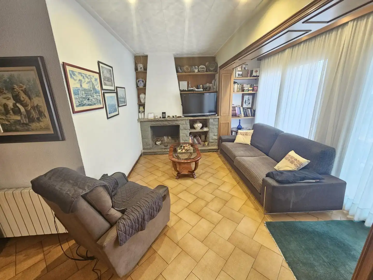 Sala de estar de Piso en venta en Malgrat de Mar con Calefacción y Terraza
