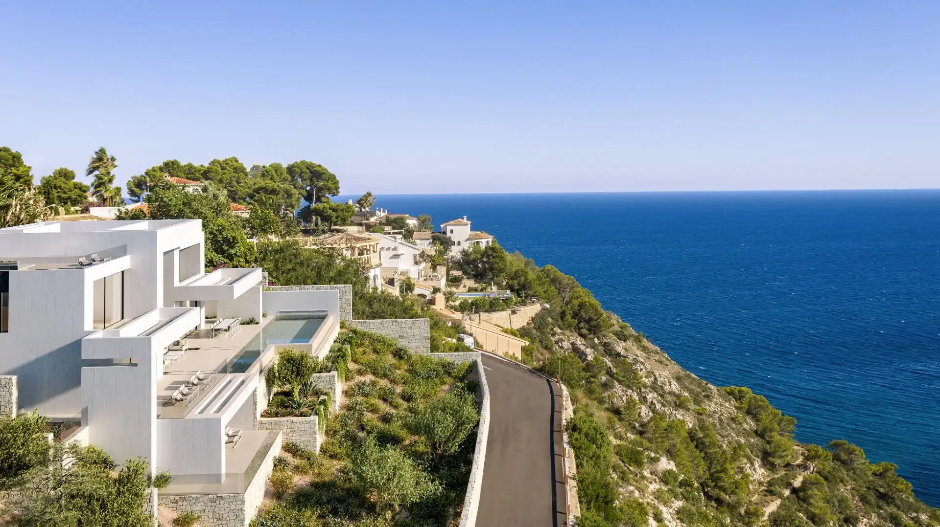 Vista exterior de Casa o xalet en venda en Jávea / Xàbia amb Terrassa, Traster i Piscina