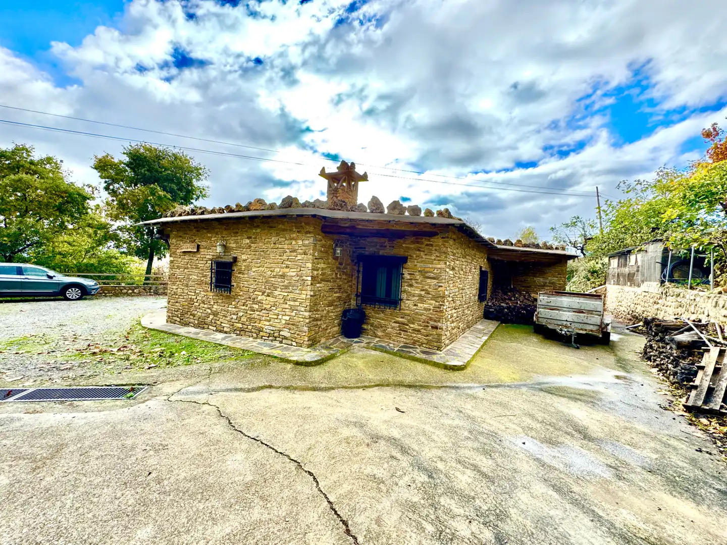 Exterior view of Houses for sale in Alpujarra de la Sierra  with Heating, Private garden and Terrace