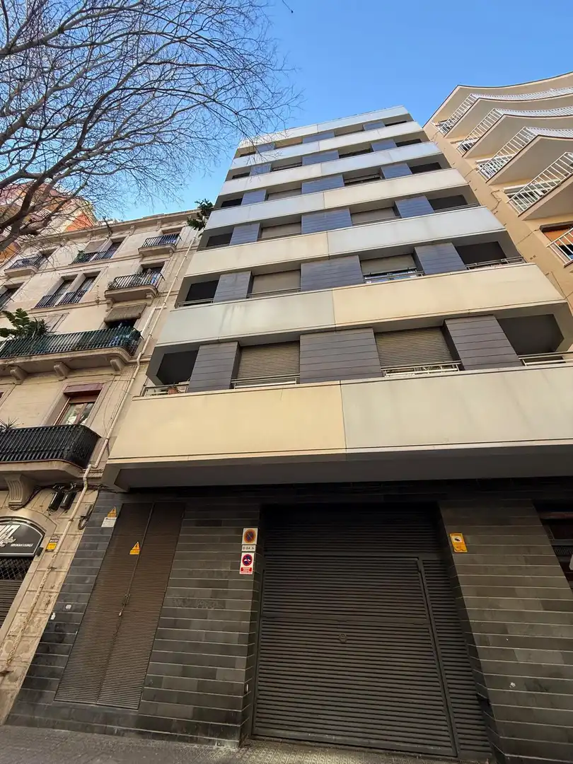 Exterior view of Flat for rent in Barcelona  with Air Conditioner, Heating and Parquet flooring