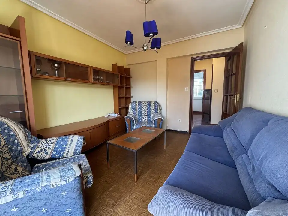 Living room of Flat for sale in Legazpi  with Heating and Balcony