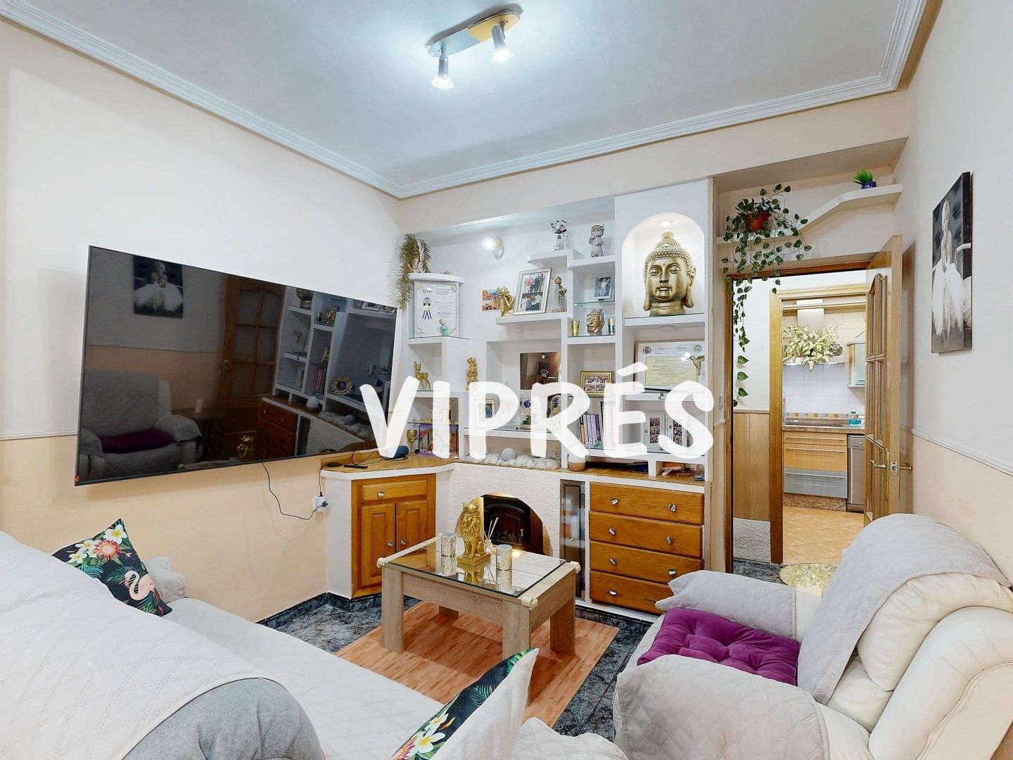Sala d'estar de Casa o xalet en venda en Cáceres Capital amb Aire condicionat, Calefacció i Terrassa