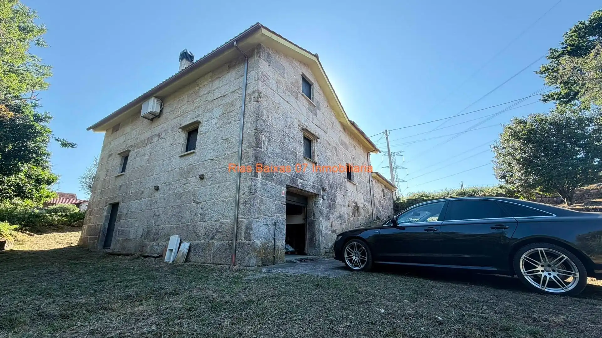 Vista exterior de Casa o chalet en venta en Covelo con Calefacción, Jardín privado y Terraza