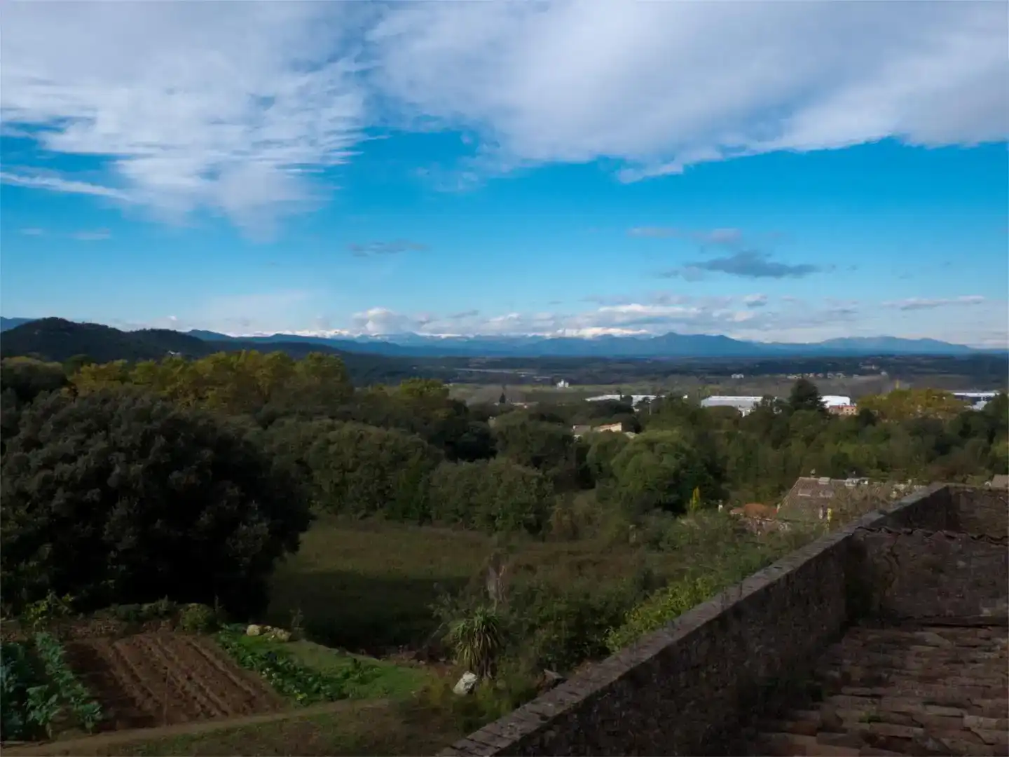 Jardí de Finca rústica en venda en Celrà amb Balcó