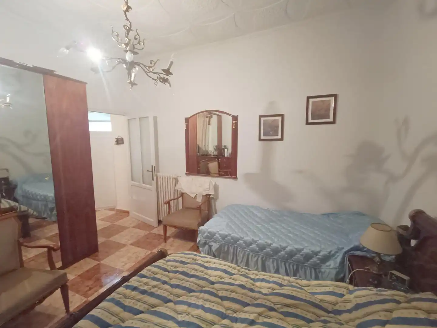 Habitación de Casa adosada en venta en Villarta de San Juan con Calefacción, Terraza y Balcón
