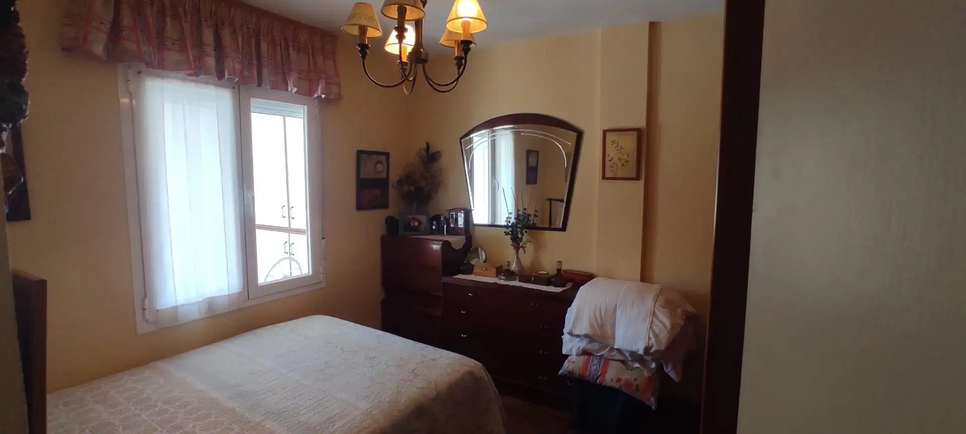 Schlafzimmer von Wohnung zum Verkauf in Trespaderne mit Terrasse und Möbliert