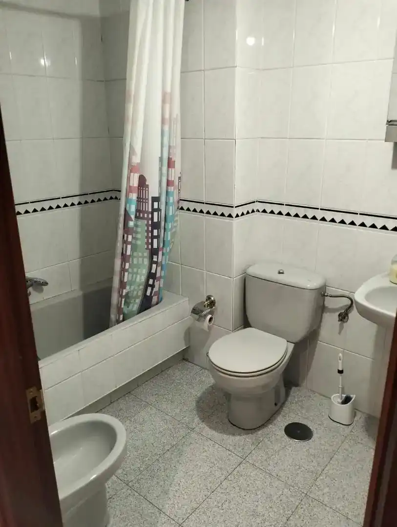 Bany de Pis en venda en Ponferrada amb Parquet, Moblat i Balcó