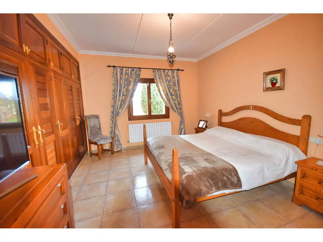 Schlafzimmer von Country house zum Verkauf in Santa Margalida mit Heizung, Privatgarten und Terrasse