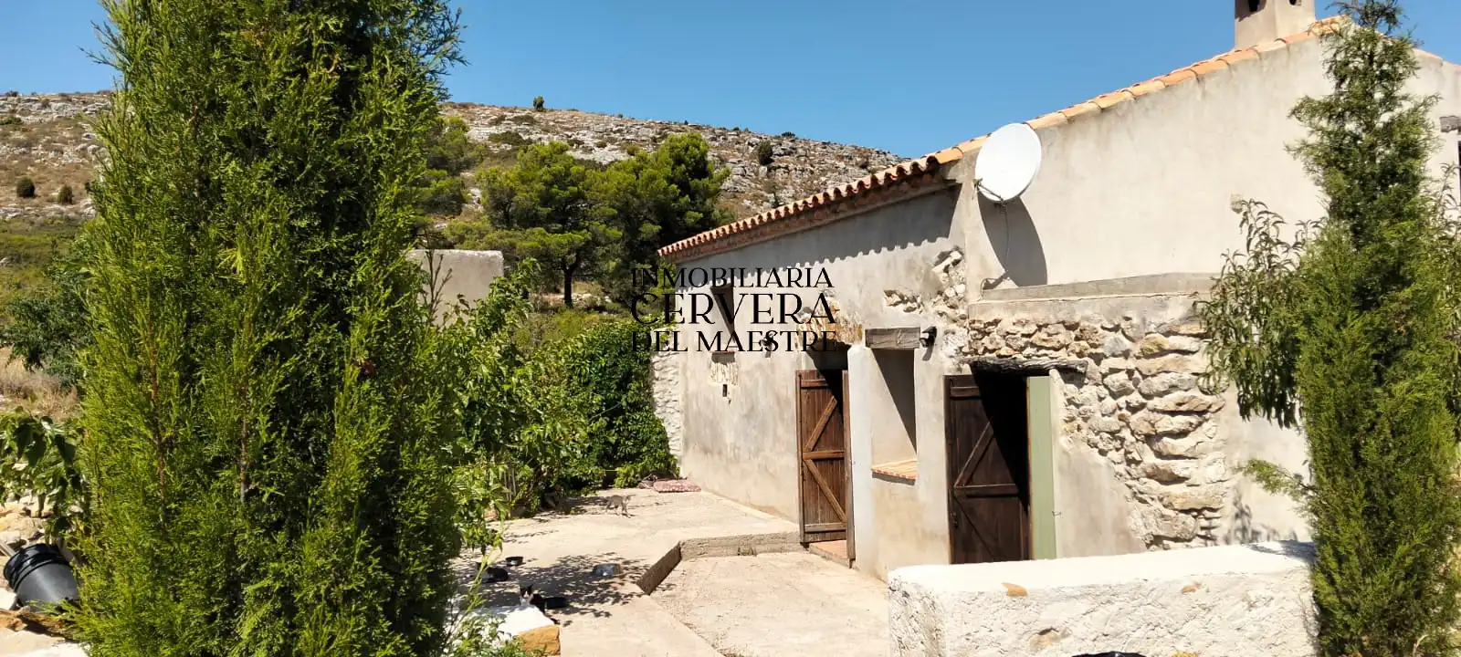 Vista exterior de Finca rústica en venda en Albocàsser