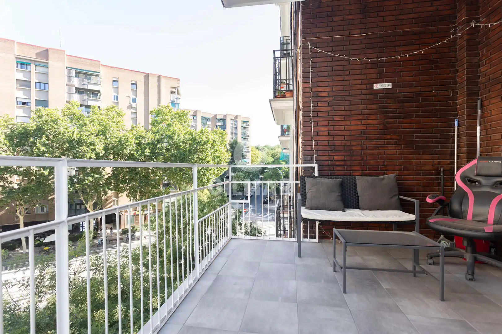 Terraza de Piso en venta en Madrid con Calefacción y Balcón