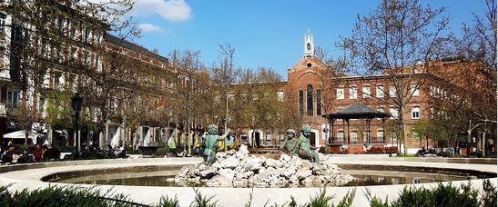 Exterior view of Flat for sale in  Madrid Capital