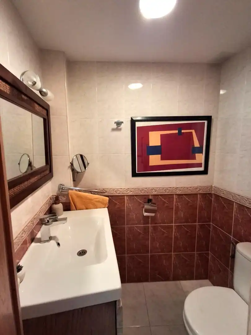 Baño de Casa adosada en venta en Málaga con Aire acondicionado y Balcón
