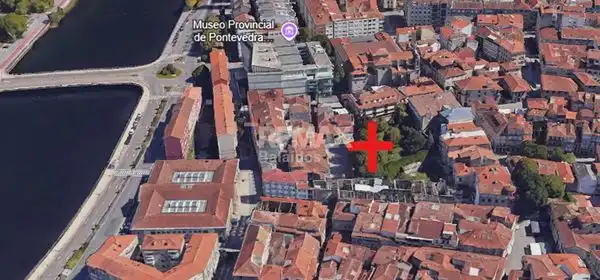 Vista exterior de Casa o chalet en venta en Pontevedra Capital  con Jardín privado