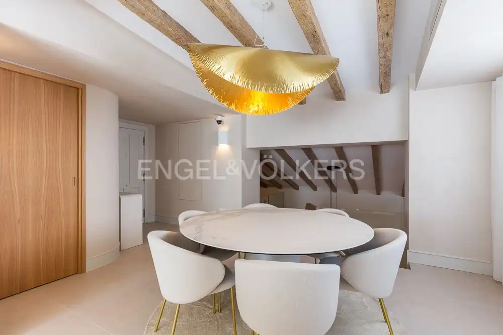 Comedor de Ático de alquiler en Valencia con Aire acondicionado, Calefacción y Terraza