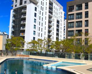 Piscina de Pis de lloguer en  Valencia Capital amb Aire condicionat i Terrassa