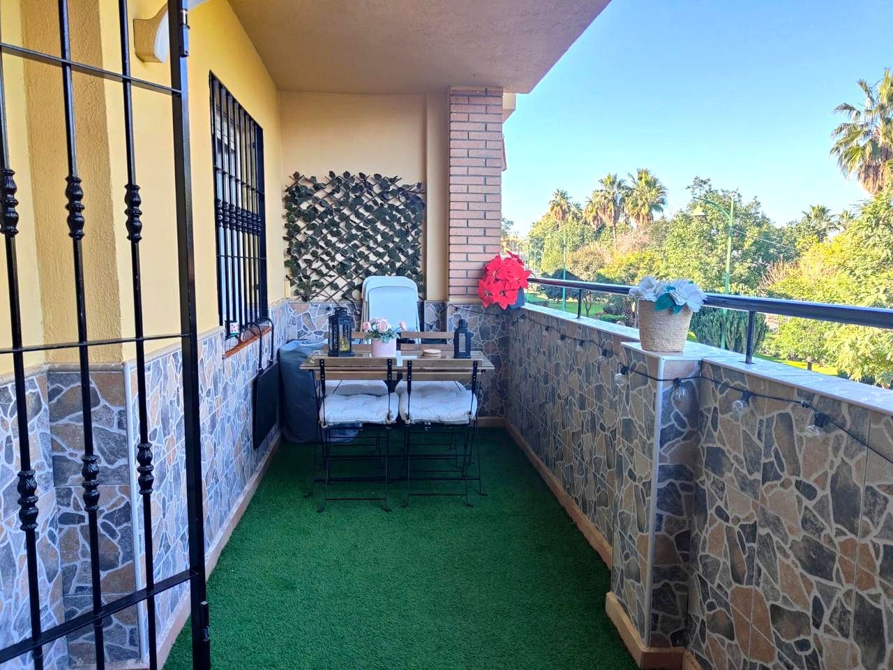 Balcony of Flat for sale in Alhaurín de la Torre  with Air Conditioner, Terrace and Storage room