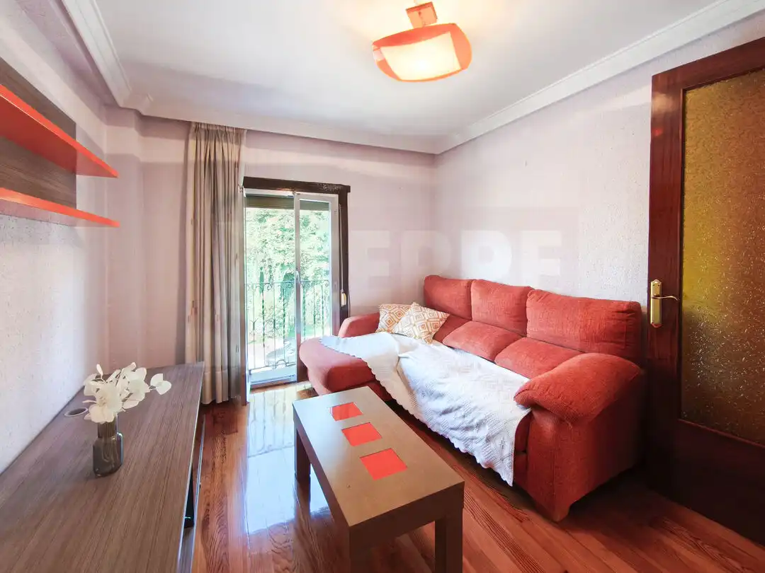 Living room of Flat for sale in Errenteria  with Furnished and Balcony