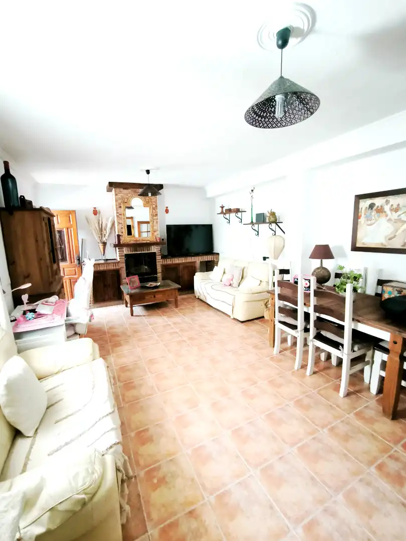 Sala d'estar de Casa o xalet en venda en San Roque amb Terrassa