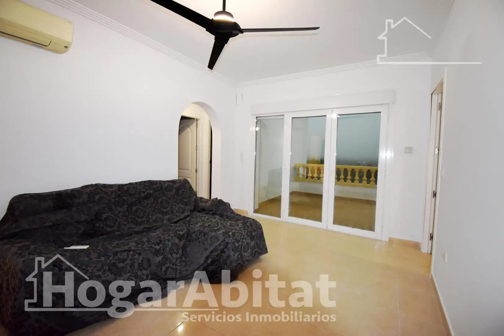 Sala de estar de Casa o chalet en venta en Beniarbeig con Aire acondicionado, Jardín privado y Terraza